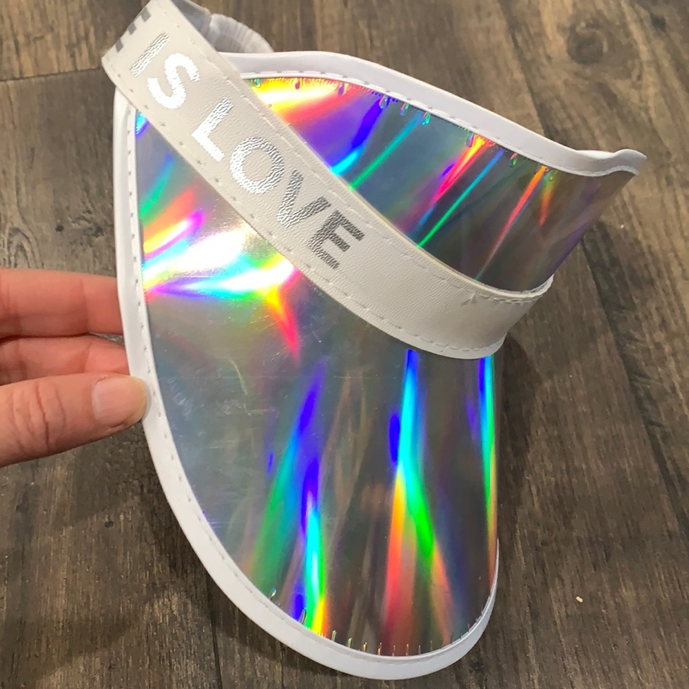 Love Is Love Silver Visor